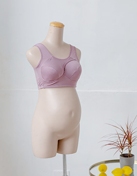 68101 Maternity Wear: Comfortable mesh breathable rimless bra M-Q (XL) NT.290