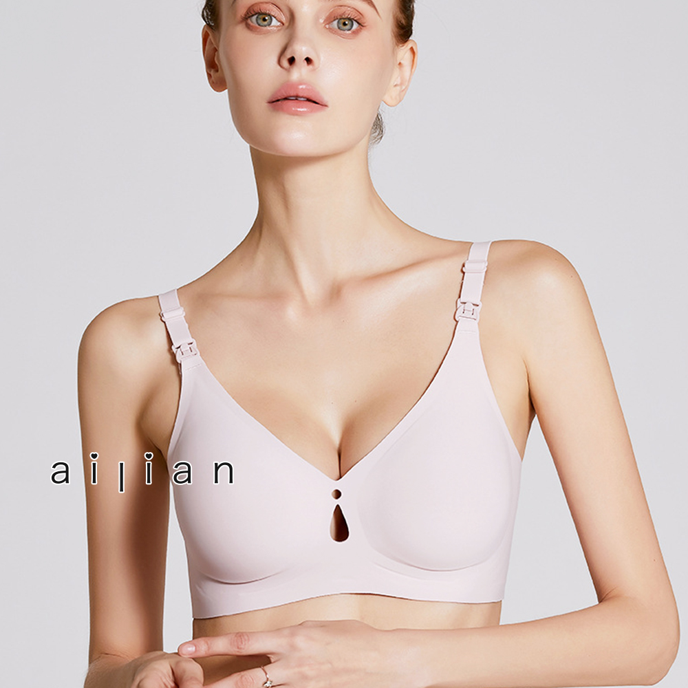 68130 哺乳內衣 3D支撐無鋼圈前釦式內衣 M-XXL  $350