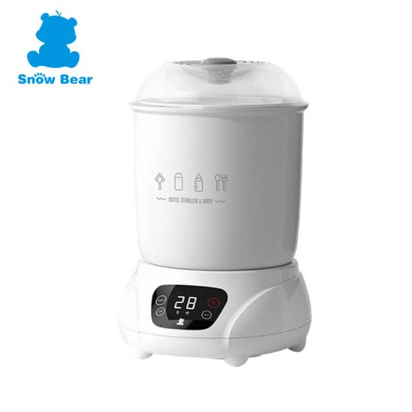 P000151 韓國小白熊【Snow Bear】智效奶瓶消毒烘乾鍋(純淨白) NT.2480