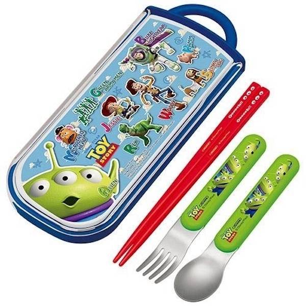 P000167 Disney迪士尼 玩具總動員3合1餐具組 NT.460