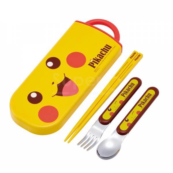 P000170 精靈寶可夢POKÉMON 皮卡丘3合1餐具組 NT.460
