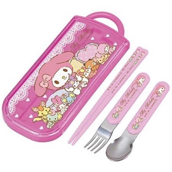 P000172 美樂蒂 3合1餐具組 NT.460