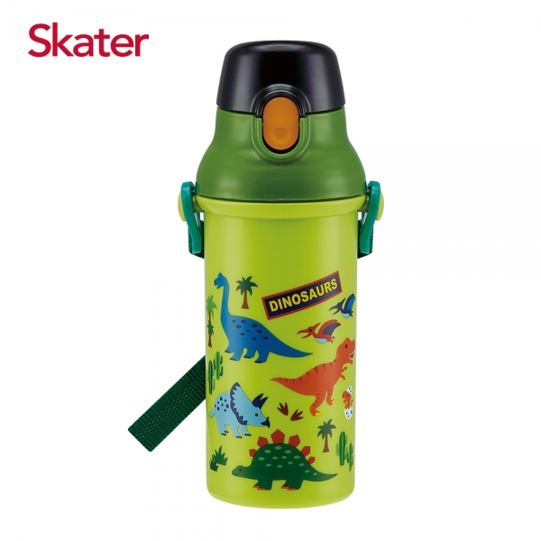 P000216 Skater銀離子直飲水壺(480ml)綠恐龍 NT.439